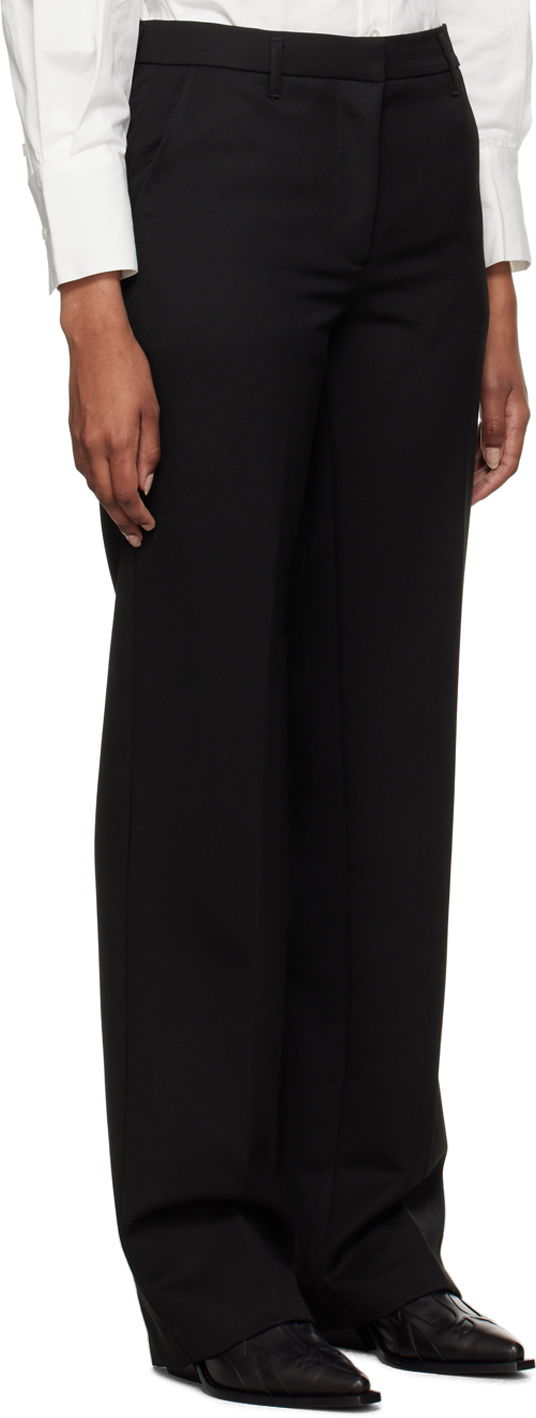 Hlače Anine Bing Classic Black Trousers Črna | A-03-3139-000, 1