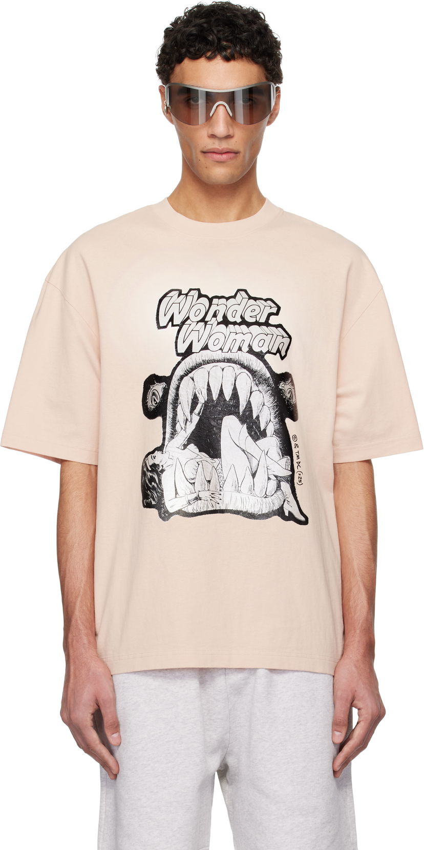 Majica Acne Studios Acne Studios DC™ 'Wonder Woman' T-Shirt Roza | BL0413-