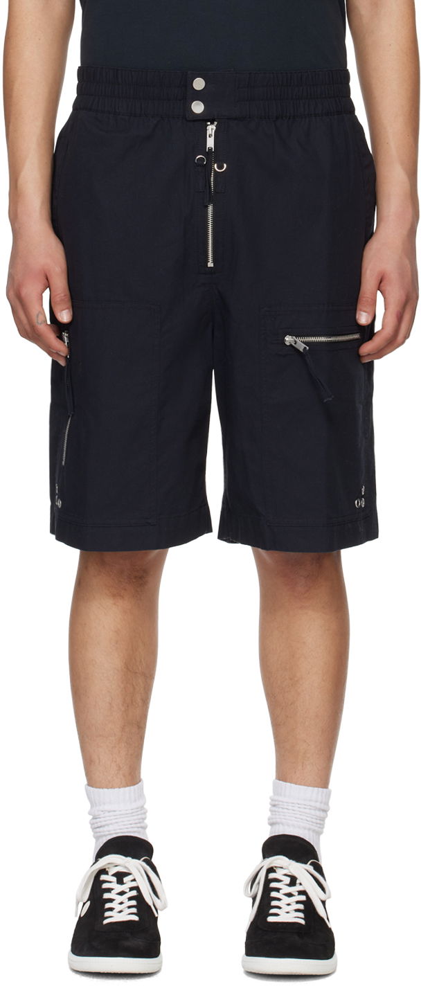 Kratke hlače ISABEL MARANT Nahlan Shorts Črna | 24PSH0109HA-B1I03H, 0