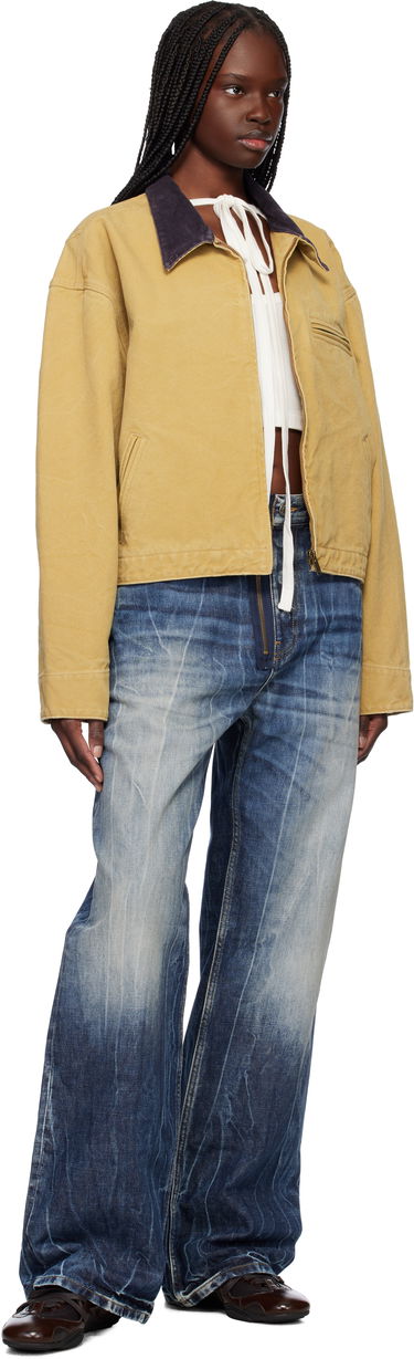 Jakna Ambush AMBUSH Cropped Canvas Work Jacket Rumena | 12115367, 3