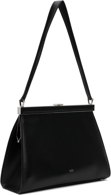 Torbica Max Mara Biancaclasp Leather Frame Bag Črna | 2524516212600, 1
