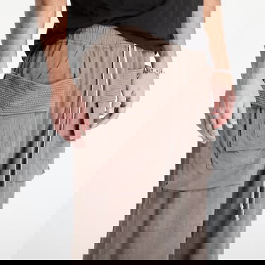 Cargo hlače Rick Owens Rick Owens DRKSHDW Creatch Wide Cargo Drawstring Pants Rjava | DU01E3394 RN 34, 2