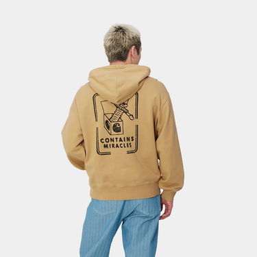 Pulover Carhartt WIP Stone Washed Relaxed Fit Hoodie Bež | I033621_9, 2