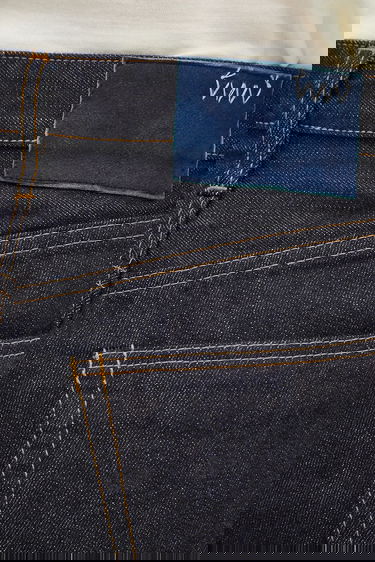 Kavbojke visvim Visvim Social Sculpture High-Waisted Jeans Modra | 325105005001, 3