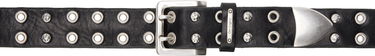 Pasovi OUR LEGACY Our Legacy Studded Double Tongue Belt Črna | A2258DFL, 0