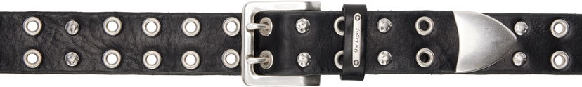 Pasovi OUR LEGACY Our Legacy Studded Double Tongue Belt Črna | A2258DFL