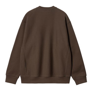 Pulover Carhartt WIP American Script Sweatshirt "Buckeye" Rjava | I025475_BV_XX, 2