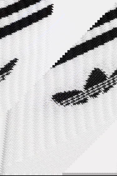Nogavice adidas Performance 3-Stripes Crew Socks - 6 Pairs Bela | JV7410, 1