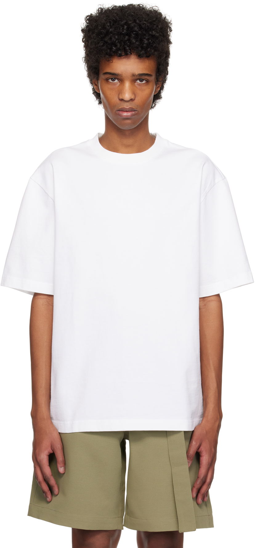 Majica Róhe Róhe Oversized T-Shirt Bela | 314-22-089