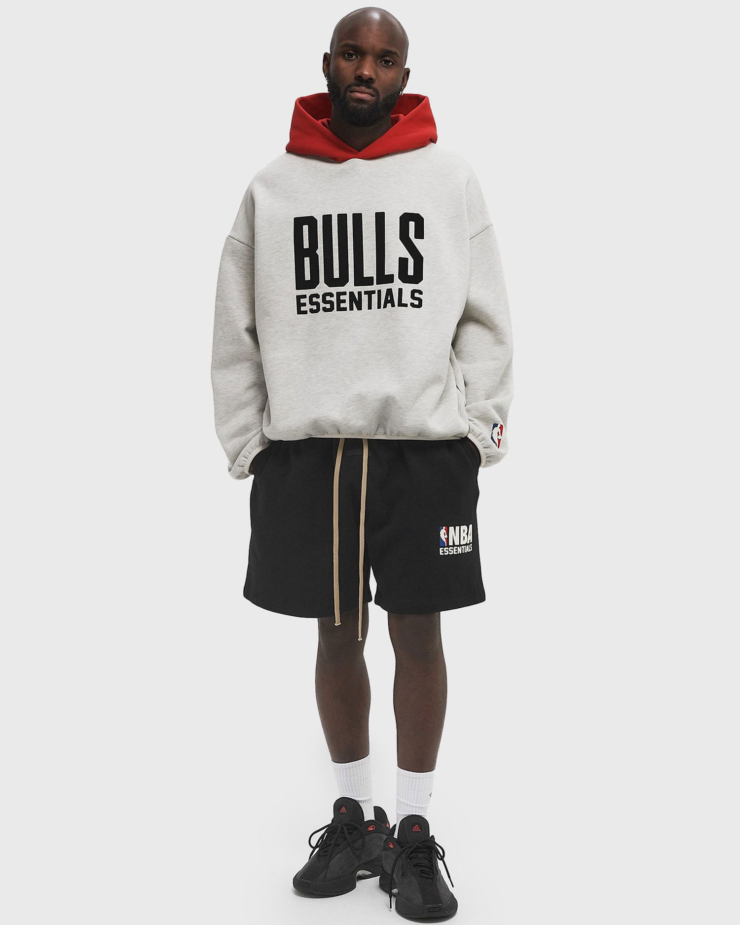 Kratke hlače Fear of God Fear of God Essentials NBA Team Sweatshorts XL Črna | 160AL244001F, 1