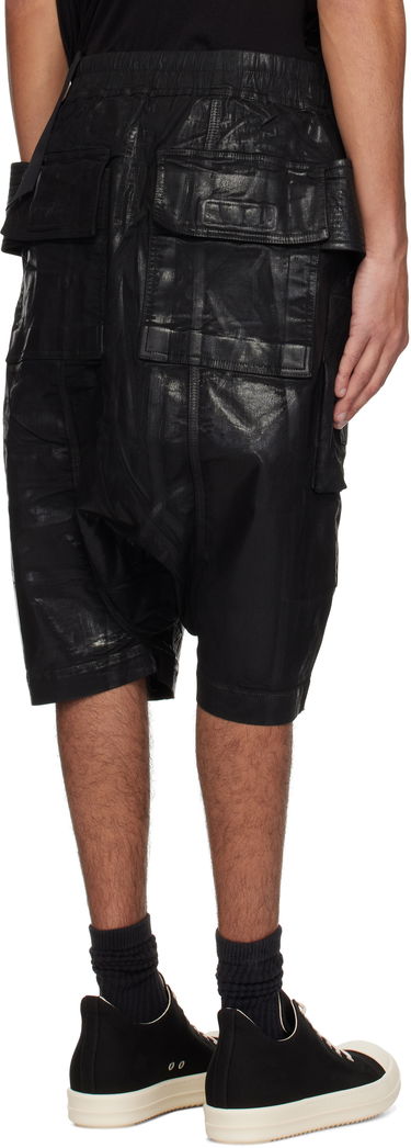 Kratke hlače Rick Owens Rick Owens DRKSHDW Hollywood Creatch Cargo Pods Shorts Črna | DU01E3382 SCF, 2
