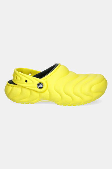 Superge in čevlji Crocs Classic Lined Overpuff Clogs Rumena | 210059-77J, 2
