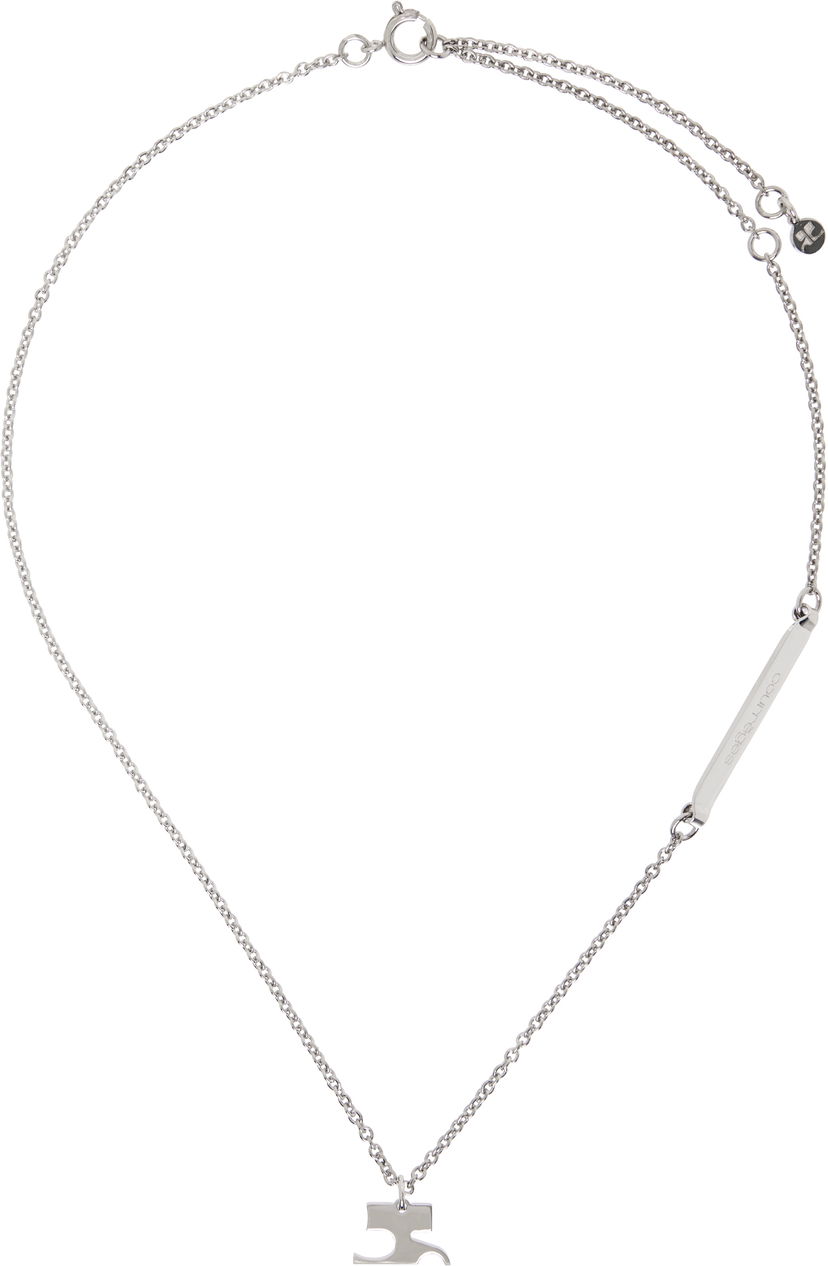Ogrlica Courrèges Courrèges AC Chain Necklace Kovinski | 125BCO034LA0001