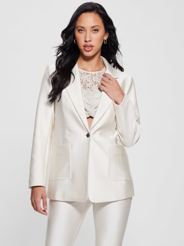 Jakna GUESS Single Breasted Blazer Bela | W4RN58KC4C0, 0