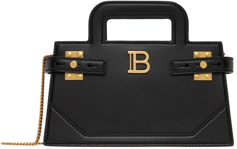 Torbica Balmain Balmain B-Buzz Small Bag Črna | EN1KJ931LSLX