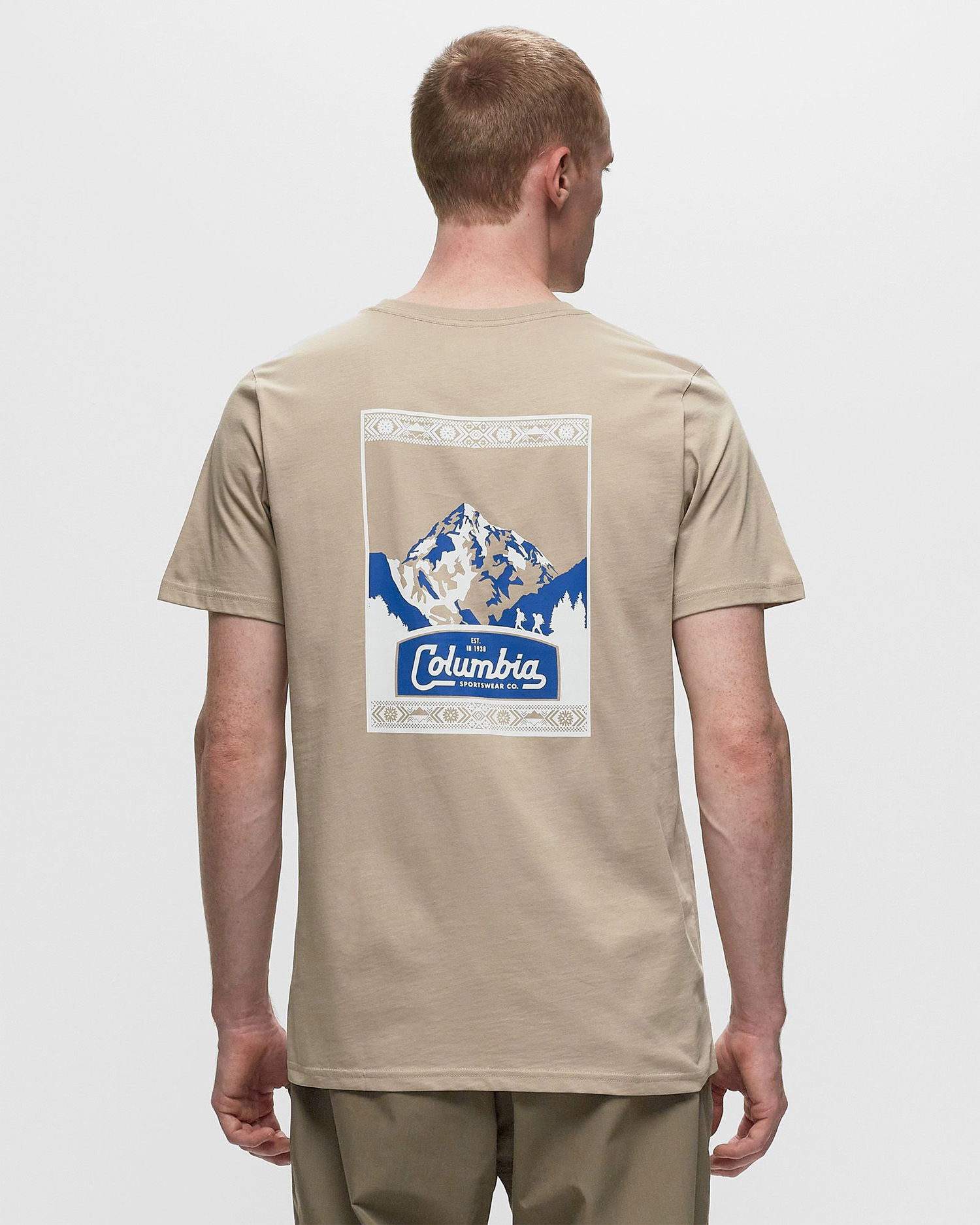 Majica Columbia CSC Seasonal Logo Tee Bež | 1991036273, 1