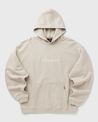 Pulover Represent Clo Represent Script Logo Hoodie Bež | MLM100028-25, 1