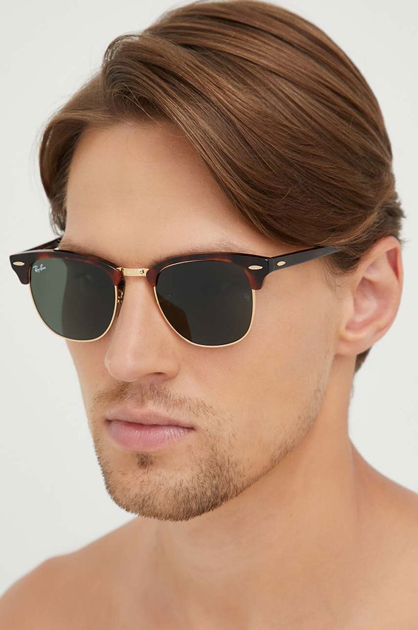 Sončna očala Ray-Ban Clubmaster Sunglasses Rjava | 0RB3016.W0366