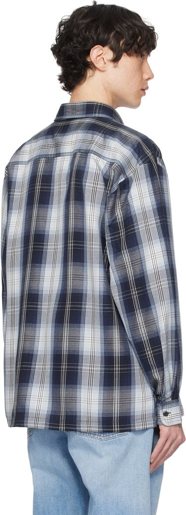 Srajce Carhartt WIP Work In Progress Blanton Check Shirt Modra | I034379, 2