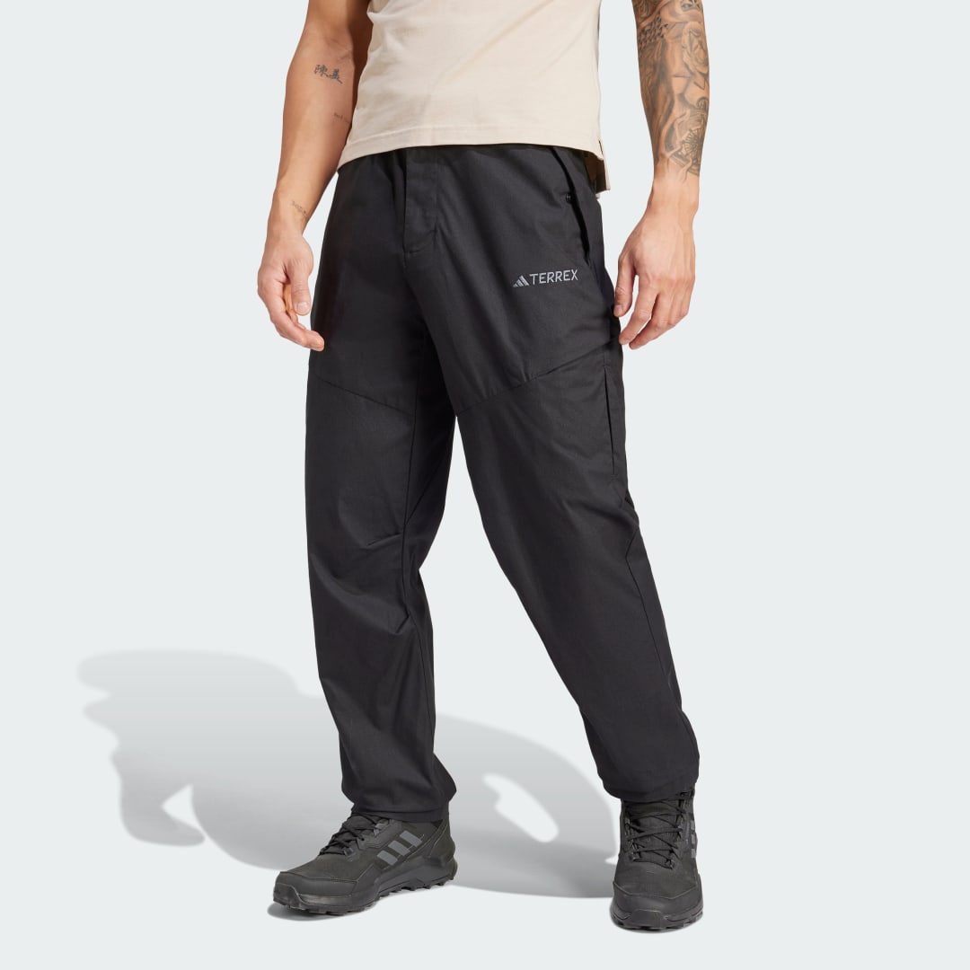Hlače in kavbojke adidas Performance adidas TERREX Kalhoty Terrex Xploric Črna | IN6501, 0