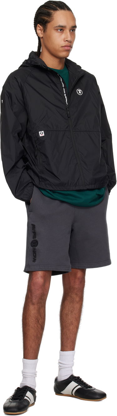 Kratke hlače AAPE by A Bathing Ape AAPE by A Bathing Ape 'AAPE Now' Sweat Shorts Siva | AAPSPMB678XXNBKL, 3