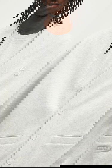Pleteni pulover AAPE by A Bathing Ape AAPE Now Cardigan Siva | AAPSWMB329XAN, 3