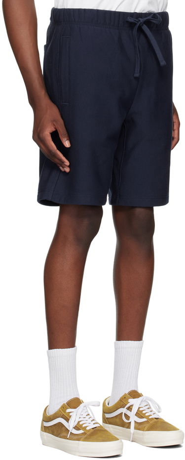 Kratke hlače Carhartt WIP Script Sweat Shorts Mornarica | I031685, 1