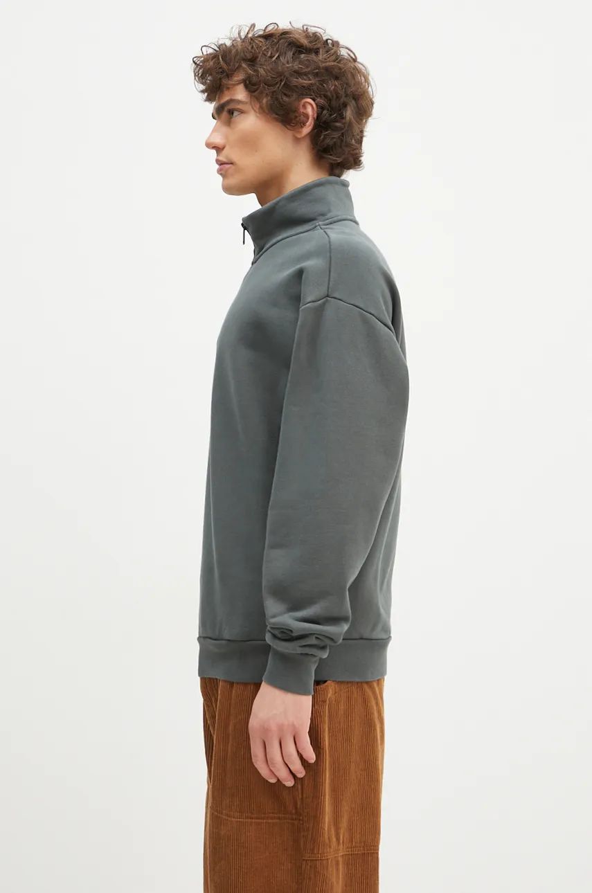 Pulover Napapijri B-Premium Sweatshirt With Print Zelena | NP0A4I6NG1S1, 1