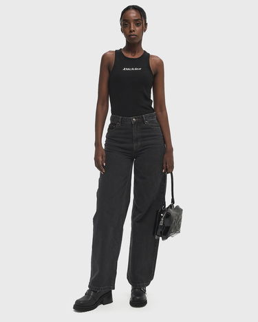 Majica brez rokavov Dickies Dickies Rib Tank Top XS Črna | DK0A4Z8NBLK1, 1