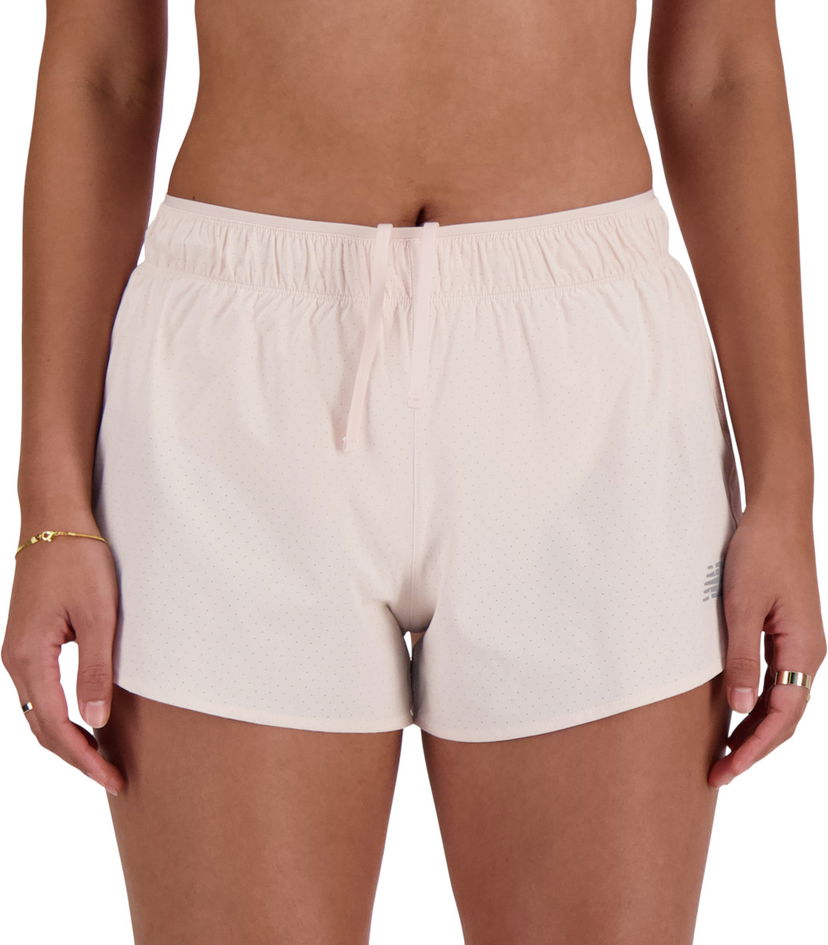Kratke hlače New Balance RC Short 3" Bela | ws41286-ouk
