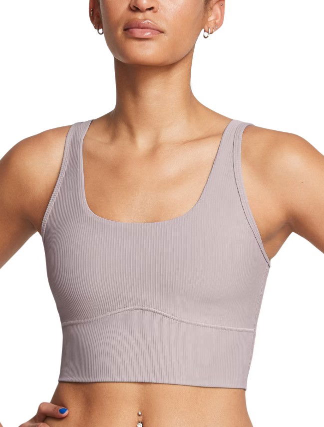 Modrček Under Armour Ribbed Crop Tank Lila | 1386613-015