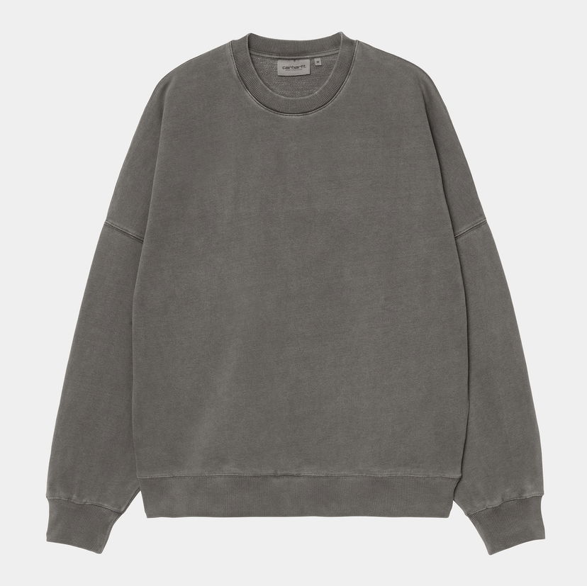 Pulover Carhartt WIP Carhartt WIP RGGD Sweatshirt Siva | I035636_3