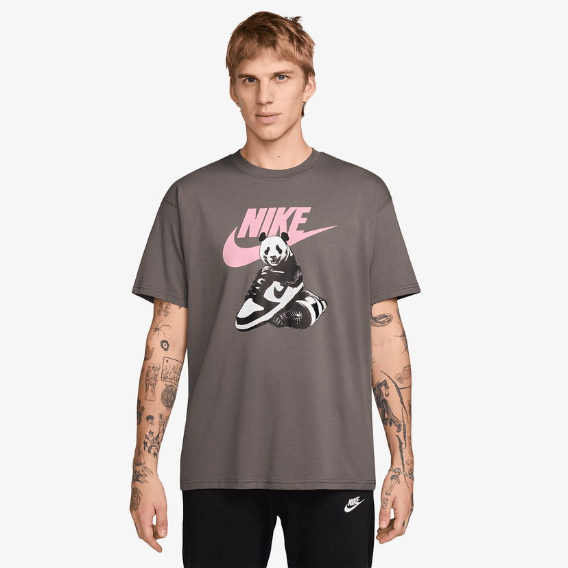 Majica Nike Panda Member Connect T-Shirt Siva | HQ9244-289
