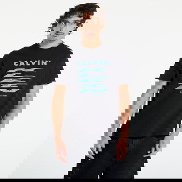 Majica CALVIN KLEIN Calvin Klein Jeans Graphic Tee Črna | LV04RD815G UB1, 0