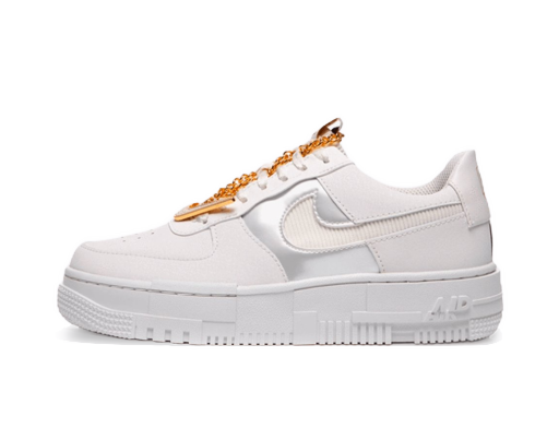 Superge in čevlji Nike Air Force 1 Pixel "White Gold Chain" W Siva | DC1160-100