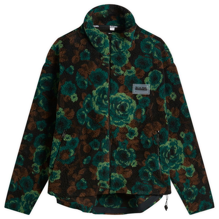 Jakna Napapijri Martine Rose Full-Zip Floral Jacquard Fleece Jacket Večbarvna | NP0A4FPL-FUB