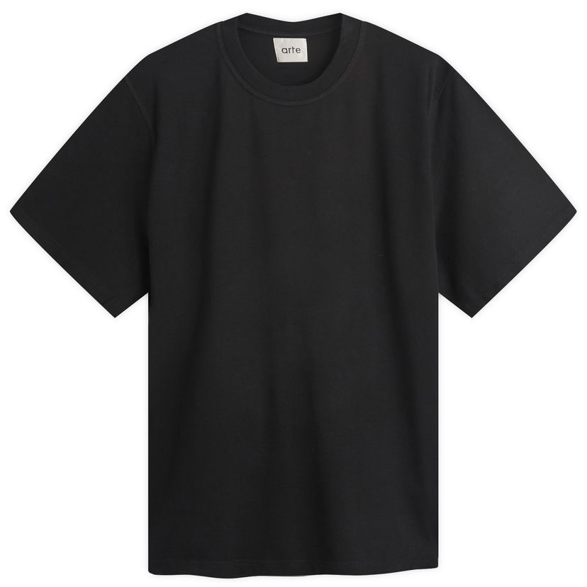 Majica Arte Antwerp Diels Stitch T-Shirt, Size Large Črna | AW25-094T-BLK