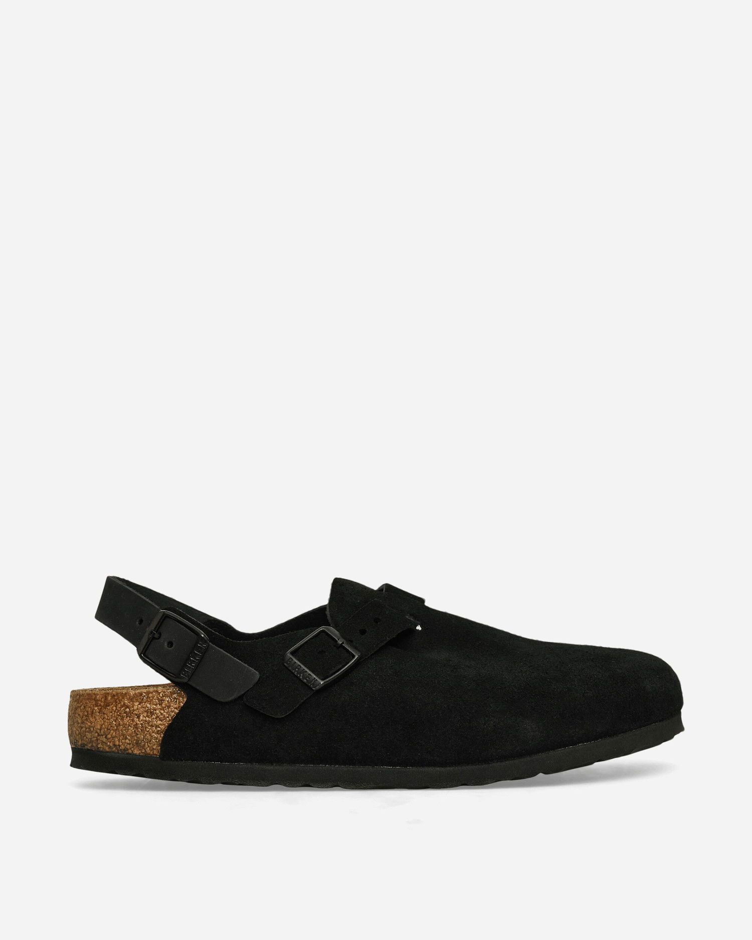 Superge in čevlji Birkenstock Black Narrow Tokio II Slip-On Loafers Črna | 1028348, 1