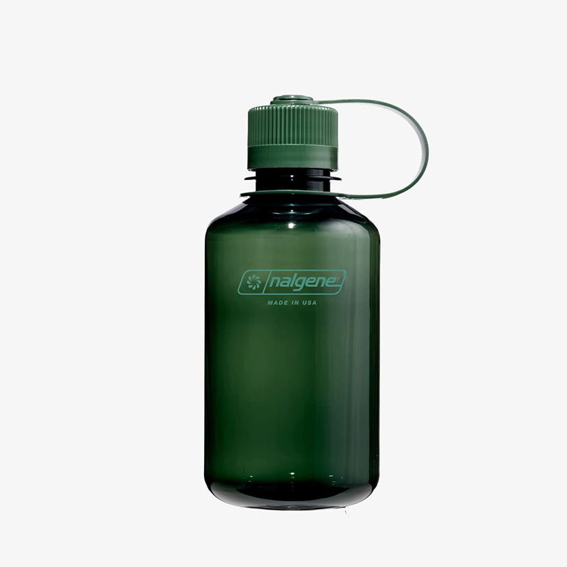 Steklenica za pitje Nalgene 500ml Narrow Mouth Sustain Water Bottle Zelena | 2021-0716
