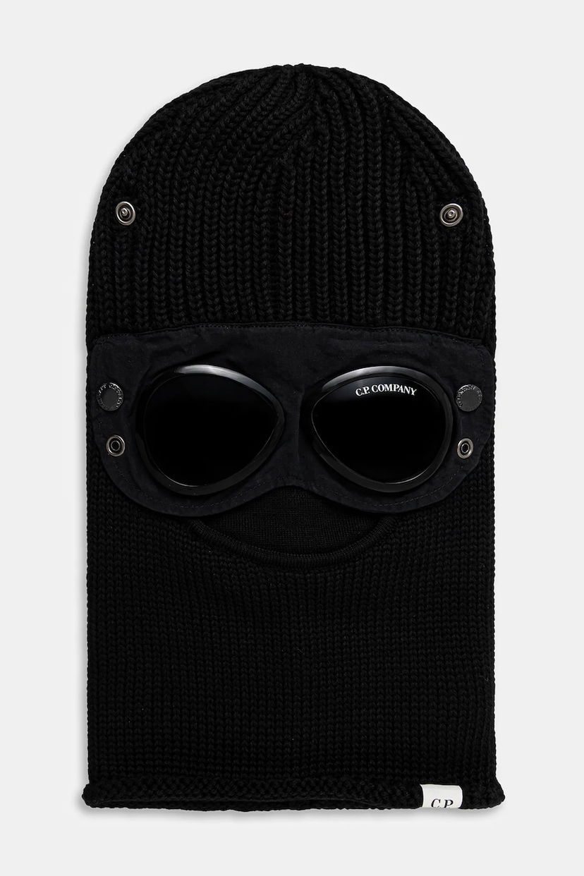 Beanie C.P. Company C.P. Company Goggle Balaclava Črna | RFCMAC740A005509A