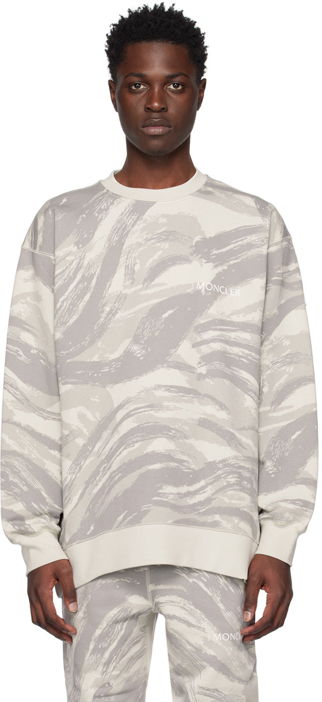Pulover Moncler x Genius 4 x HYKE Printed Sweatshirt Siva | H209K8G00001M2547, 0