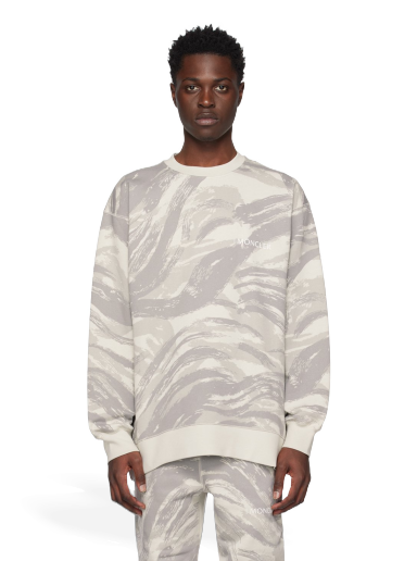 Pulover Moncler x Genius 4 x HYKE Printed Sweatshirt Siva | H209K8G00001M2547