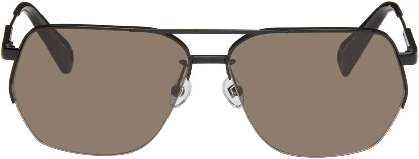 Sončna očala Jacquemus Aviator Sunglasses Črna | JAC67C2SUN