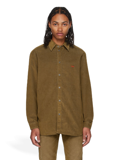Srajce Diesel D-Simply-Over Shirt Rjava | A07111003GJ588