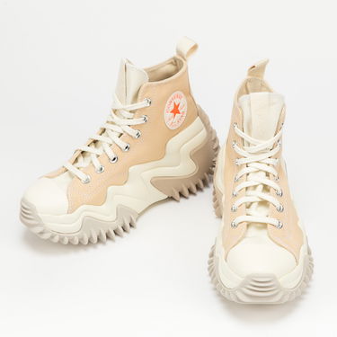 Superge in čevlji Converse Run Star Motion Hi W Bež | 171547C, 2