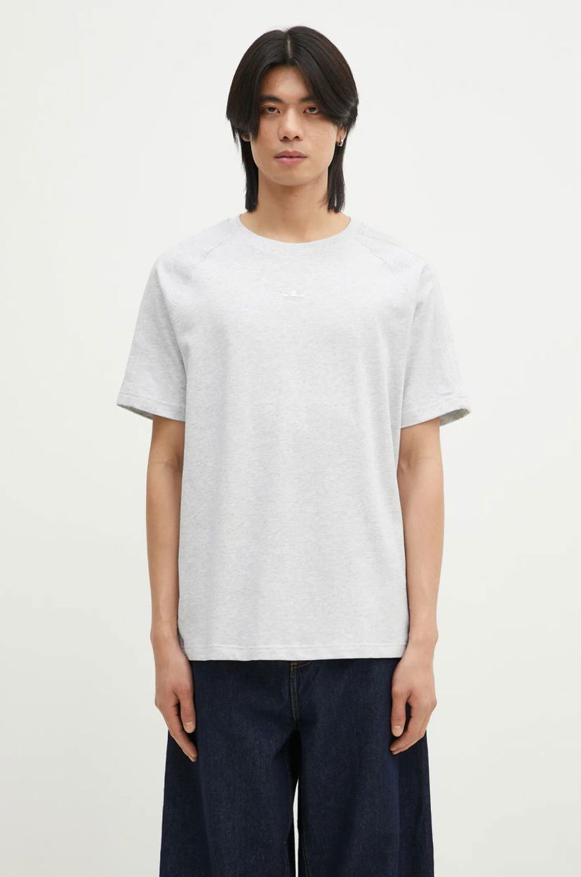 Majica adidas Originals Premium Essentials Tee Siva | JD3275