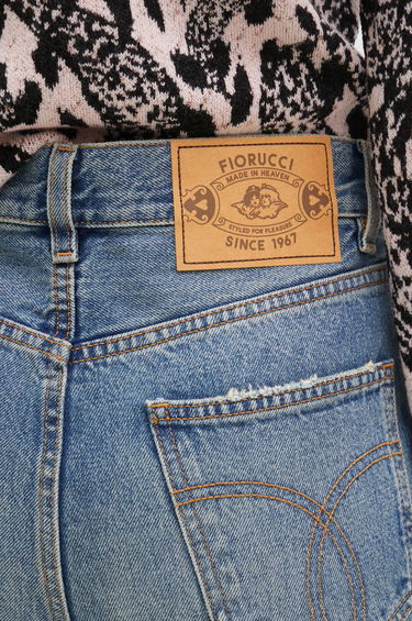 Kavbojke Fiorucci Fiorucci Flared Medium Waist Jeans Modra | U01FPDJE083DN01DN02, 3