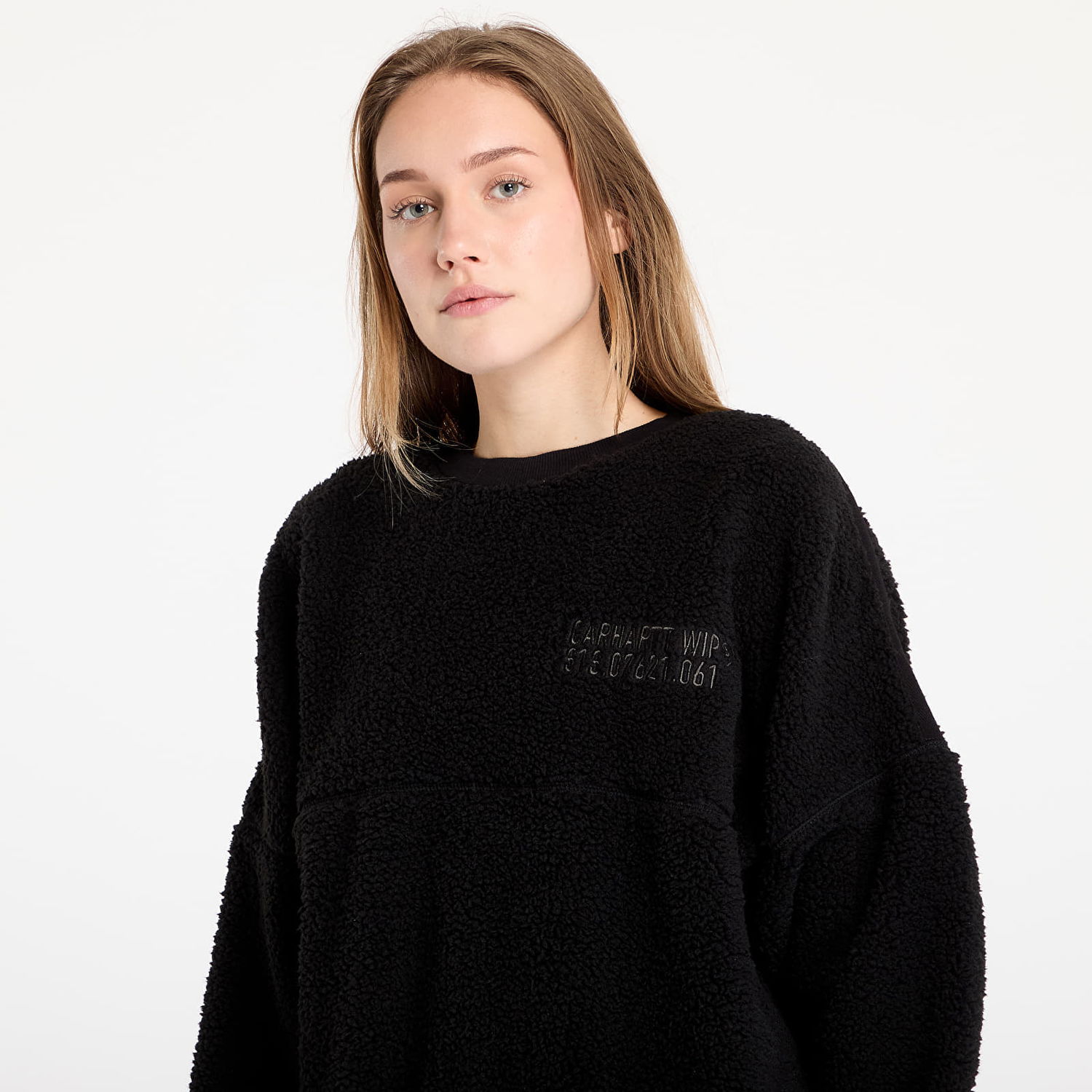 Pulover Carhartt WIP Sweatshirt Coordinate Sweat UNISEX Black/ Grey S Črna | I033991.0GLXX, 1