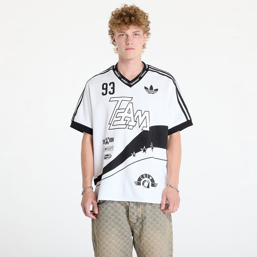 Dres adidas Originals Adilenium Season 2 Team 93 Jersey White Bela | JN0808