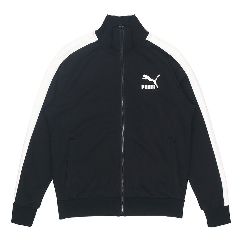 Vetrovka Puma Classic Stand Collar Splicing Jacket Črna | 532935-01